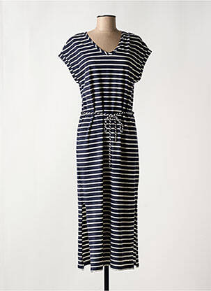 Rochie lungă albastru DELAHAYE femeie