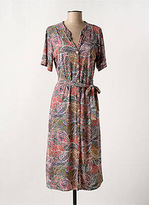 Rochie midi roșu GEVANA femeie