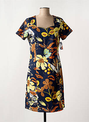 Rochie scurtă albastru FRANCE RIVOIRE femeie