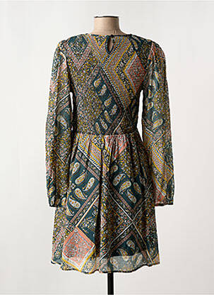 Rochie midi mâneci lungi mâneci lungi verde MOLLY BRACKEN femeie