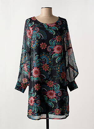 Rochie scurtă mâneci lungi mâneci lungi negru MOLLY BRACKEN femeie