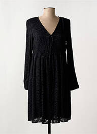Rochie scurtă mâneci lungi mâneci lungi negru LE TEMPS DES CERISES femme