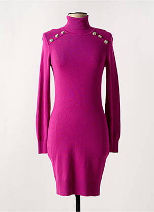 Rochie pulover roz MORGAN femeie