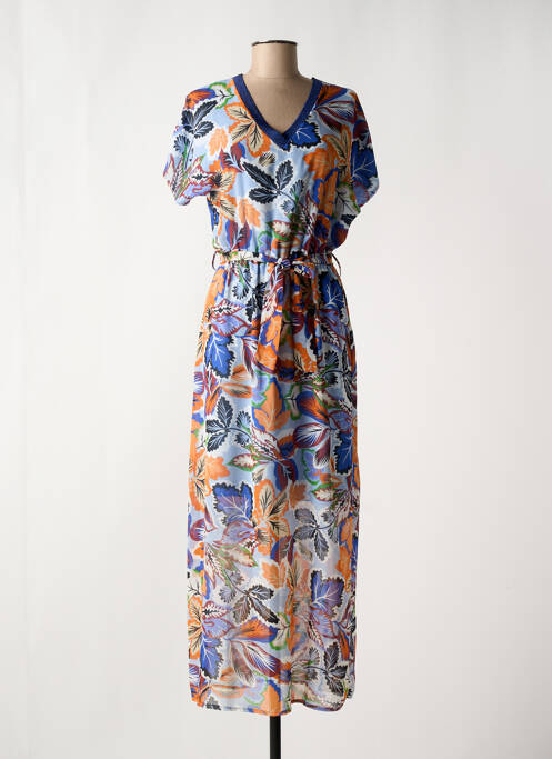 Rochie lungă albastru LA FEE MARABOUTEE femeie