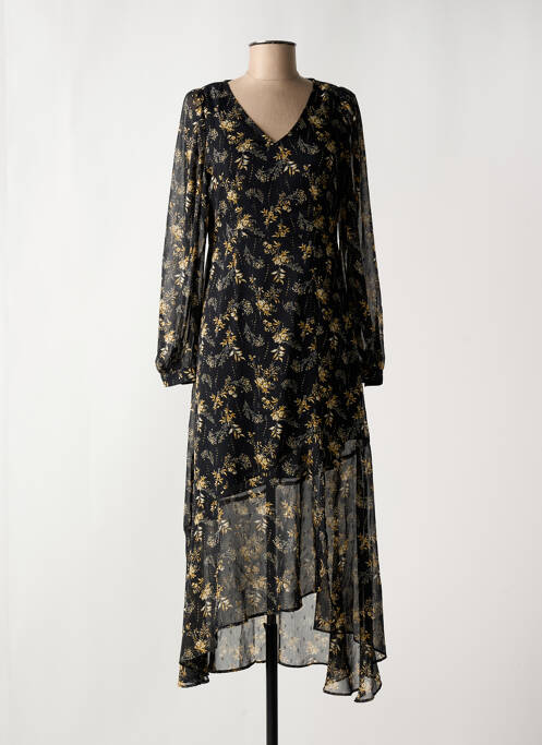 Rochie lungă negru LE TEMPS DES CERISES femeie