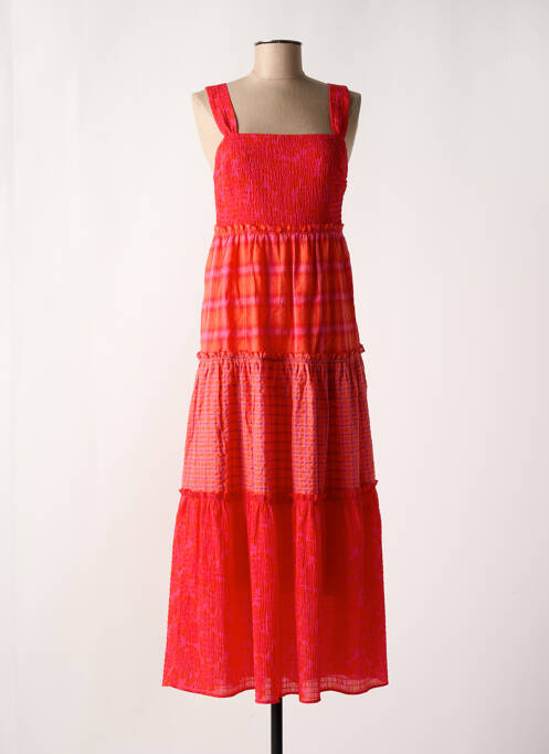 Rochie lungă roșu DESIGUAL femeie