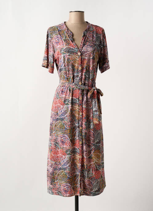 Rochie midi roșu GEVANA femeie