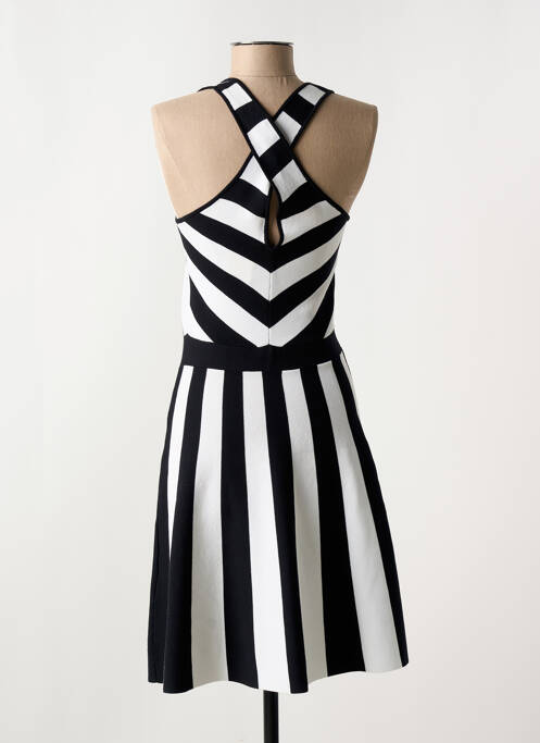 Rochie midi fără mâneci fără mâneci negru MORGAN femme