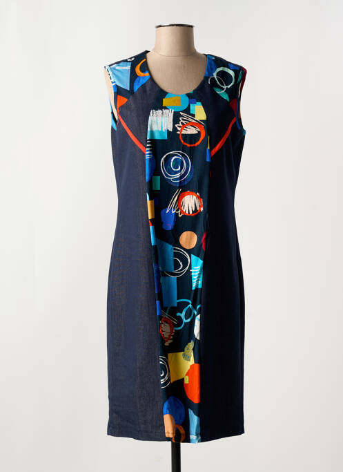 Rochie midi albastru GRIFFON femeie