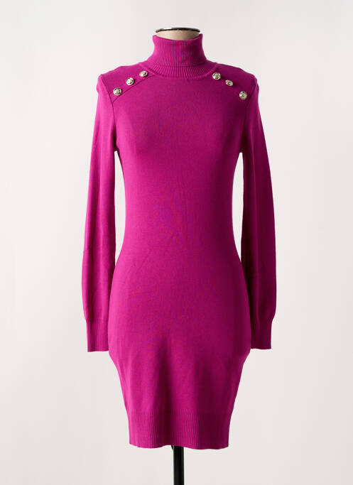 Rochie pulover roz MORGAN femeie