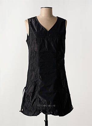 Rochie scurtă fără mâneci fără mâneci negru ARELINE femeie