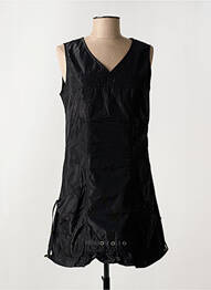 Rochie scurtă fără mâneci fără mâneci negru ARELINE femeie