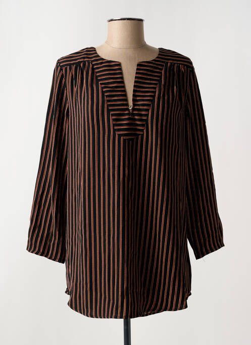 Tunică mâneci lungi negru ARELINE femeie