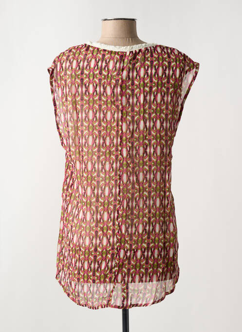 Tunică mâneci scurte bej ARELINE femeie