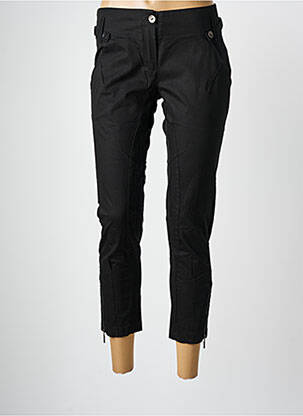 Pantalon trei sferturi negru ARELINE femeie