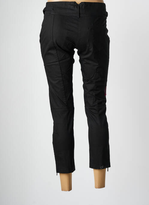 Pantalon trei sferturi negru ARELINE femeie