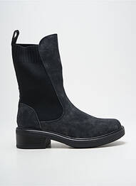 Botine/ghete toc mic toc de 4 la 6 cm negru CHATTAWAK femme