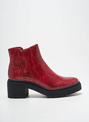 Botine/Ghete roșu CHATTAWAK femeie