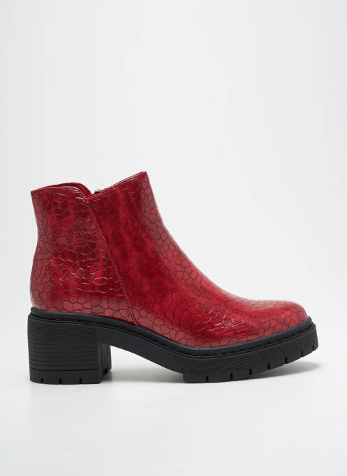 Botine/Ghete roșu CHATTAWAK femeie