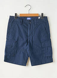 Bermudă țesătură poplin albastru JACK & JONES garcon