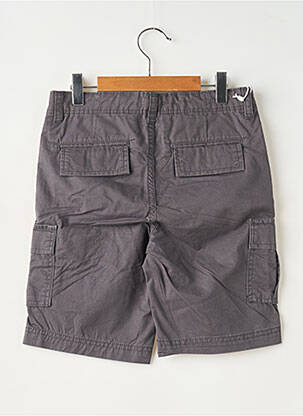 Bermudă țesătură poplin gri JACK & JONES băiat