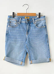 Bermudă țesătură denim albastru JACK & JONES băiat