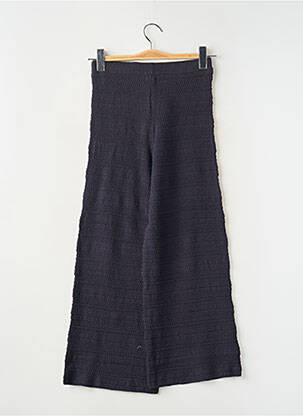 Pantalon evazat talie elastică talie elastică albastru IKKS fată