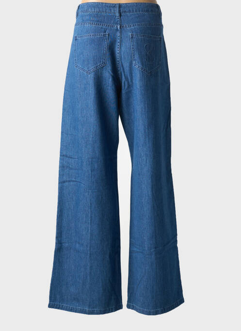 Blugi cu croială evazată albastru IKKS femeie