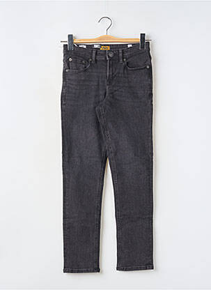 Blugi cu croială slim elasticitate mărime reglabilă negru JACK & JONES băiat