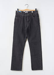 Blugi cu croială dreaptă elasticitate mărime reglabilă negru JACK & JONES garcon