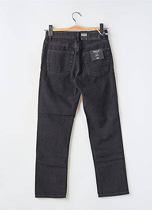 Blugi cu croială dreaptă elasticitate mărime reglabilă negru JACK & JONES băiat