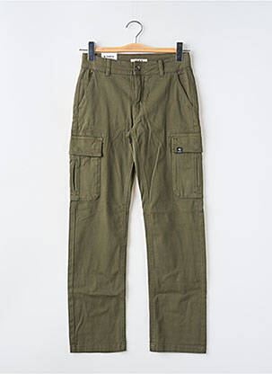 Pantalon cargo croială dreaptă mărime reglabilă verde GARCIA băiat