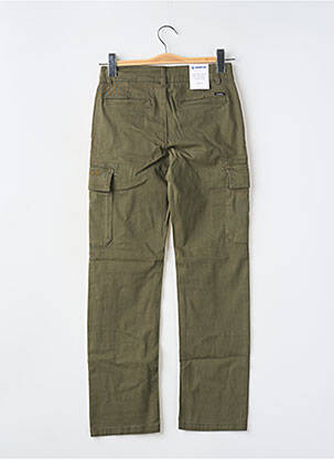 Pantalon cargo croială dreaptă mărime reglabilă verde GARCIA băiat