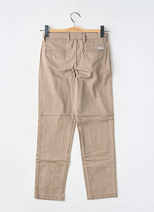 Pantalon chino țesătură poplin mărime reglabilă maro JACK & JONES băiat