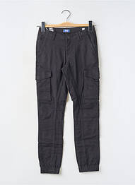 Pantalon cargo croială dreaptă negru JACK & JONES garcon