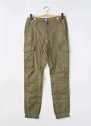 Pantalon cargo croială dreaptă verde JACK & JONES băiat