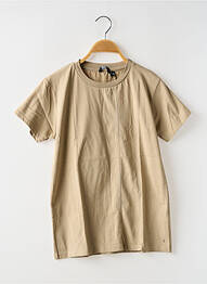 Tricou bej LEVV LABEL garcon