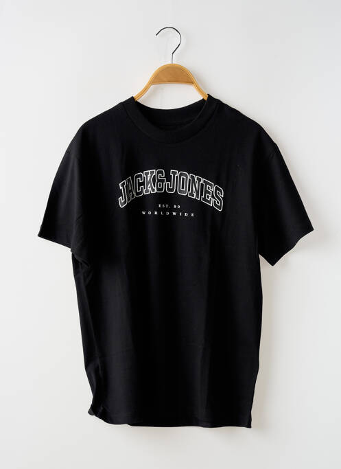 Tricou negru JACK & JONES băiat