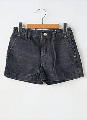 Șort țesătură denim negru ONLY fată