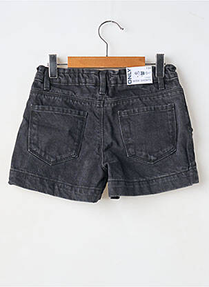 Șort țesătură denim negru ONLY fată