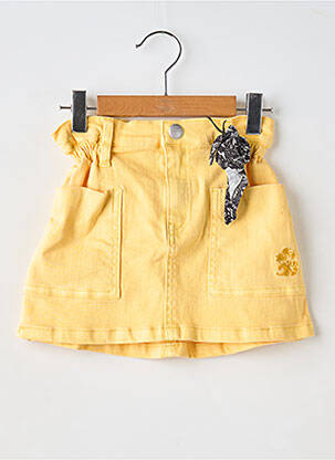 Fustă scurtă galben GARCIA fată
