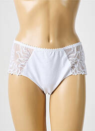 Shorty efect material satinat alb LOUISA BRACQ femme