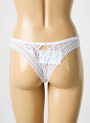 Tanga elasticitate alb LOUISA BRACQ femeie