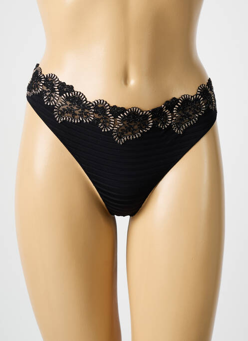 Șnur negru LOUISA BRACQ femeie