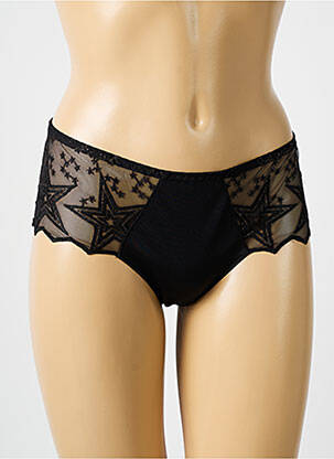 Shorty broderie negru LOUISA BRACQ femeie
