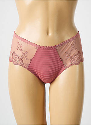 Shorty broderie roz LOUISA BRACQ femeie