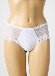 Shorty elasticitate alb LOUISA BRACQ femme