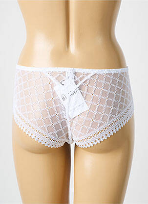 Shorty elasticitate alb LOUISA BRACQ femeie