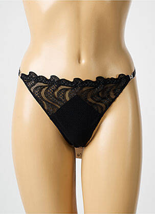 Șnur negru LOUISA BRACQ femeie