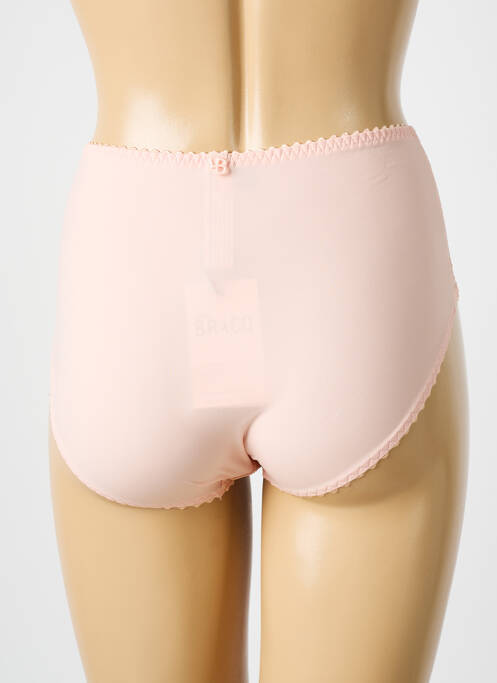 Chilot cu talie înaltă roz LOUISA BRACQ femeie